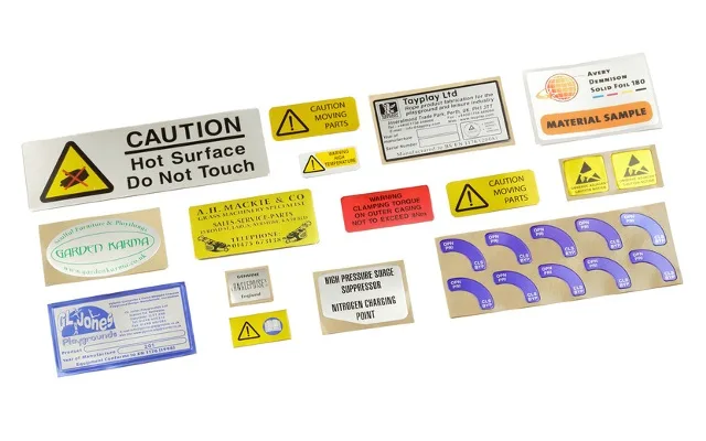 industrial labels