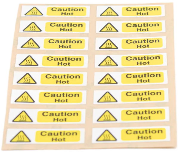 Self adhesive labels, bespoke and UK manufactured